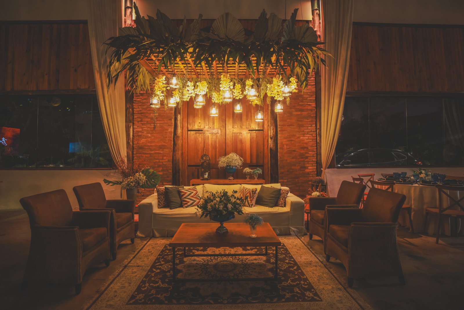 Mesa decorada