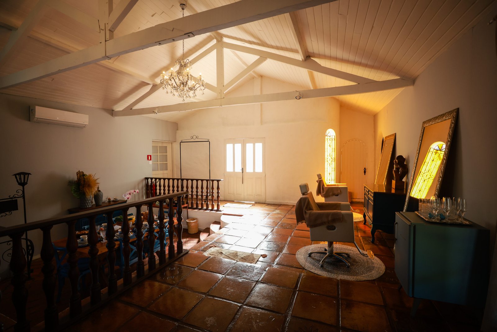 Ambiente interno da Casa Mariah