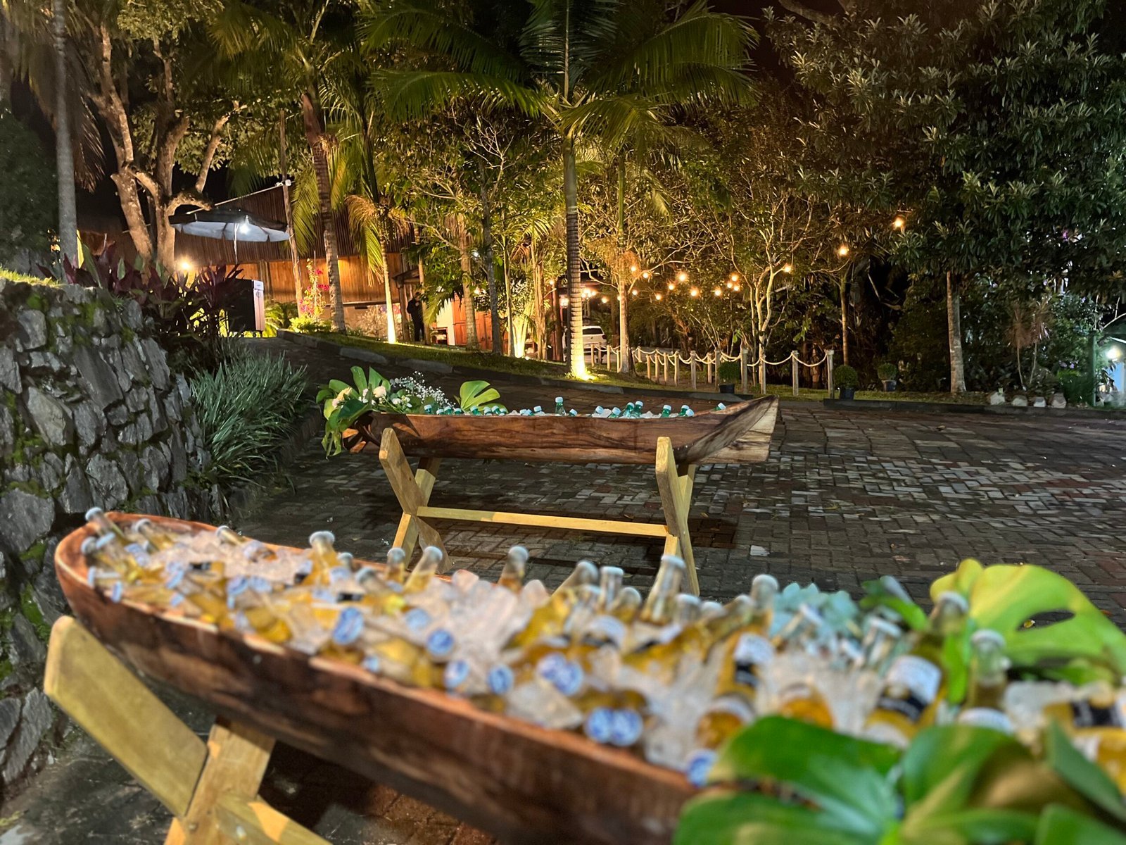 Buffet e receptivo preparados para eventos no Villa Mariah