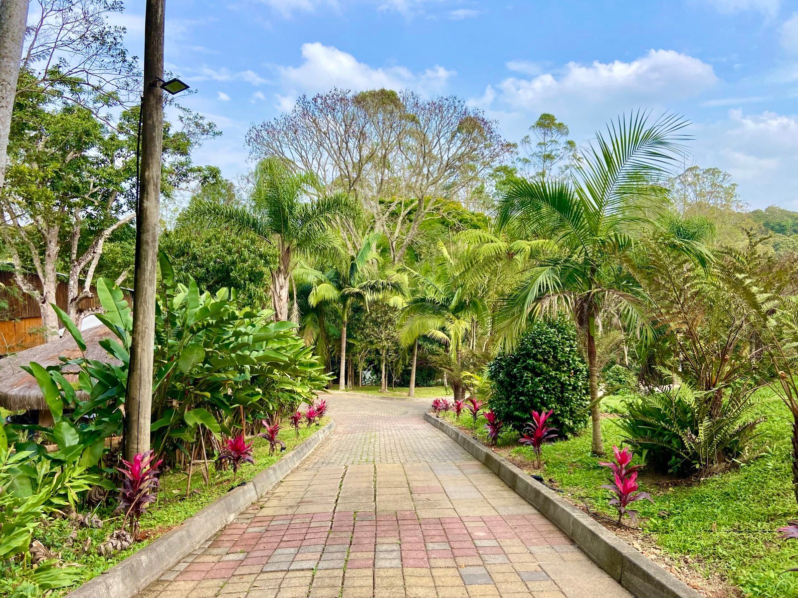 Paisagismo do receptivo Villa Mariah